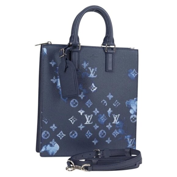 LOUIS VUITTON Monogram Watercolor Sac Plat Messenger Bag M57843 LV Auth BA1721M - Picture 3 of 15